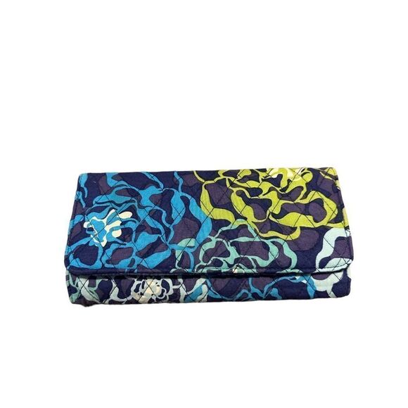 Vera Bradley Katalina Blues Hipster Crossbody & Continental Wallet Matching Set - Picture 6 of 14